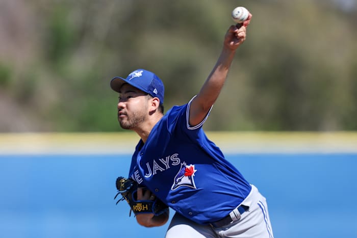 Yusei Kikuchi will start the Blue Jays' first spring training game.